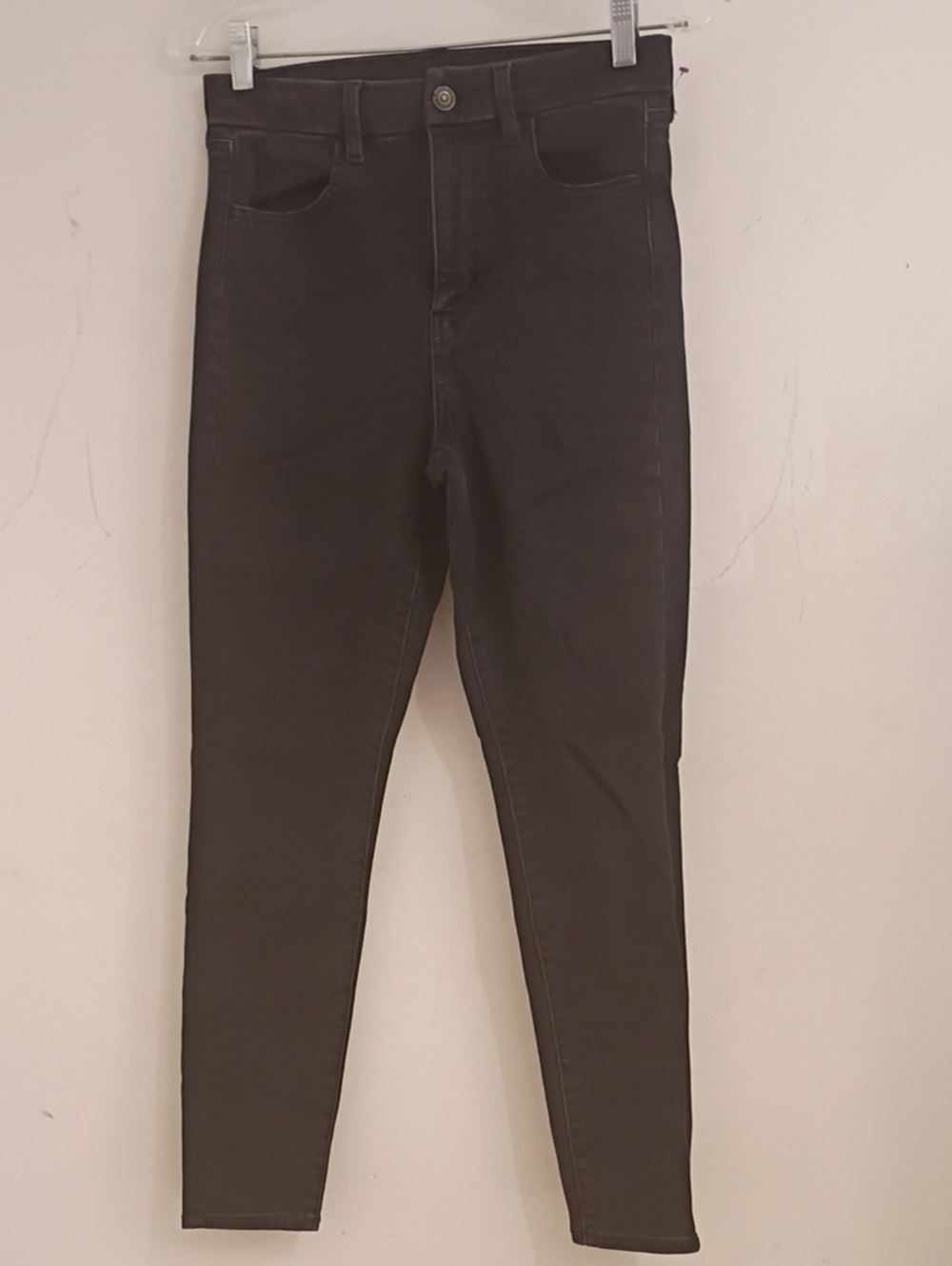 American Eagle Outfitters Black High-Rise Stretch Jeggings